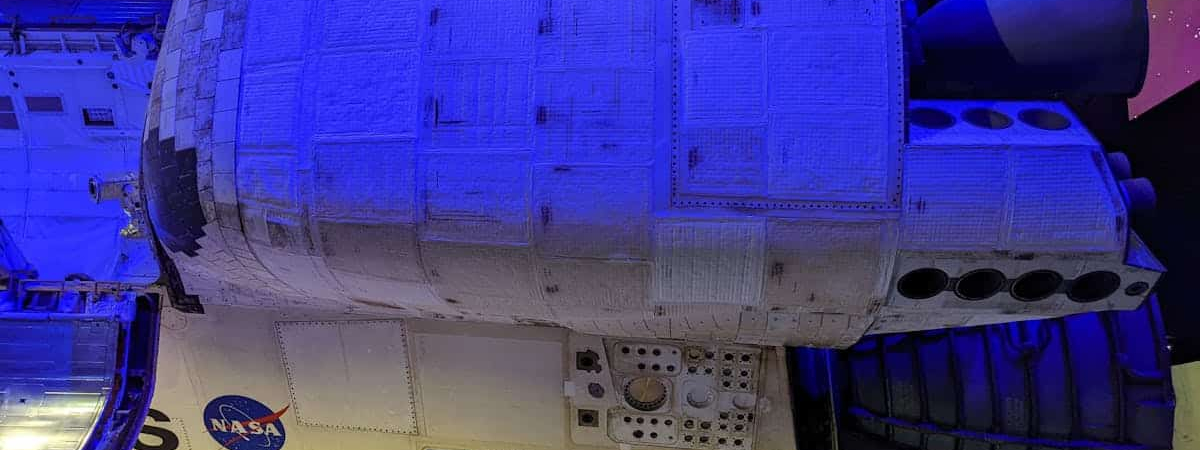 A NASA shuttle engine.